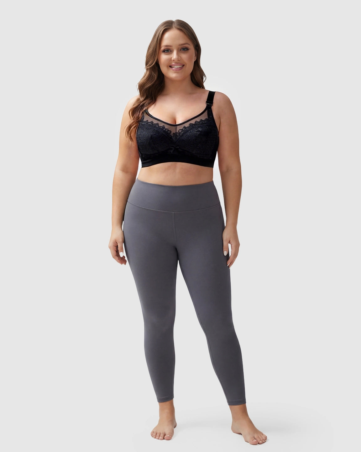 Clip-Down Lace Nursing Bra