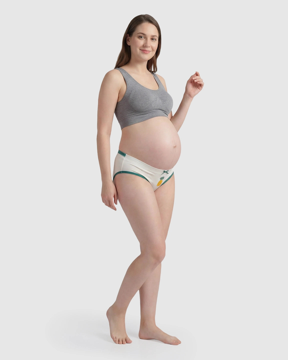 Low-Waist V-Shaped Maternity Panties