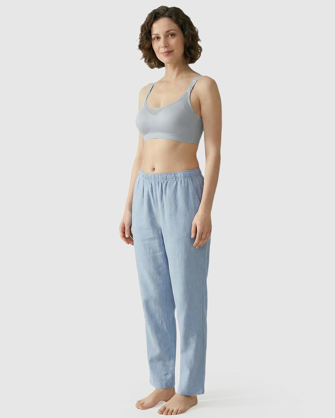 Seamless Ice Silk Ultra-Thin Nursing Bra