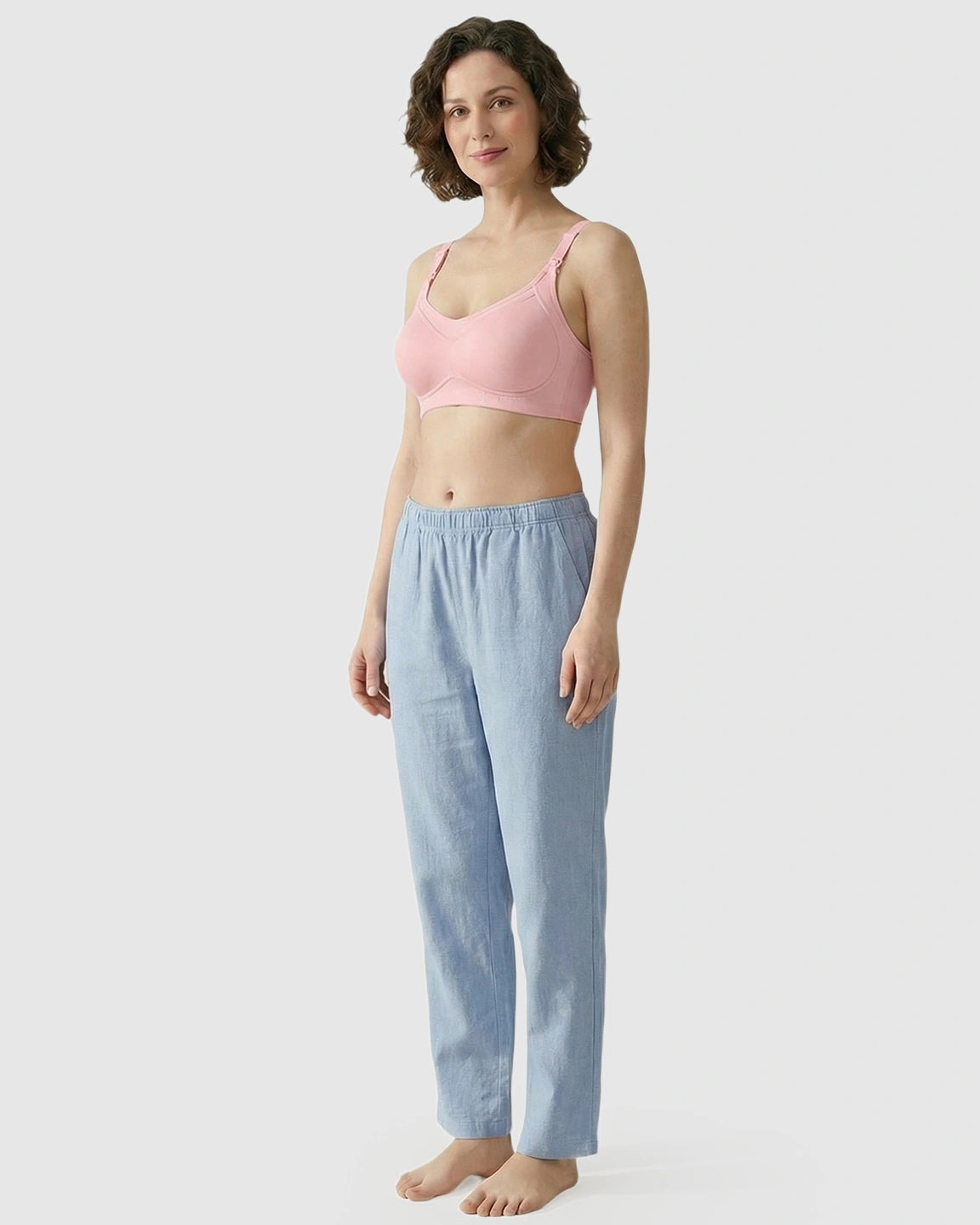 Seamless Ice Silk Ultra-Thin Nursing Bra