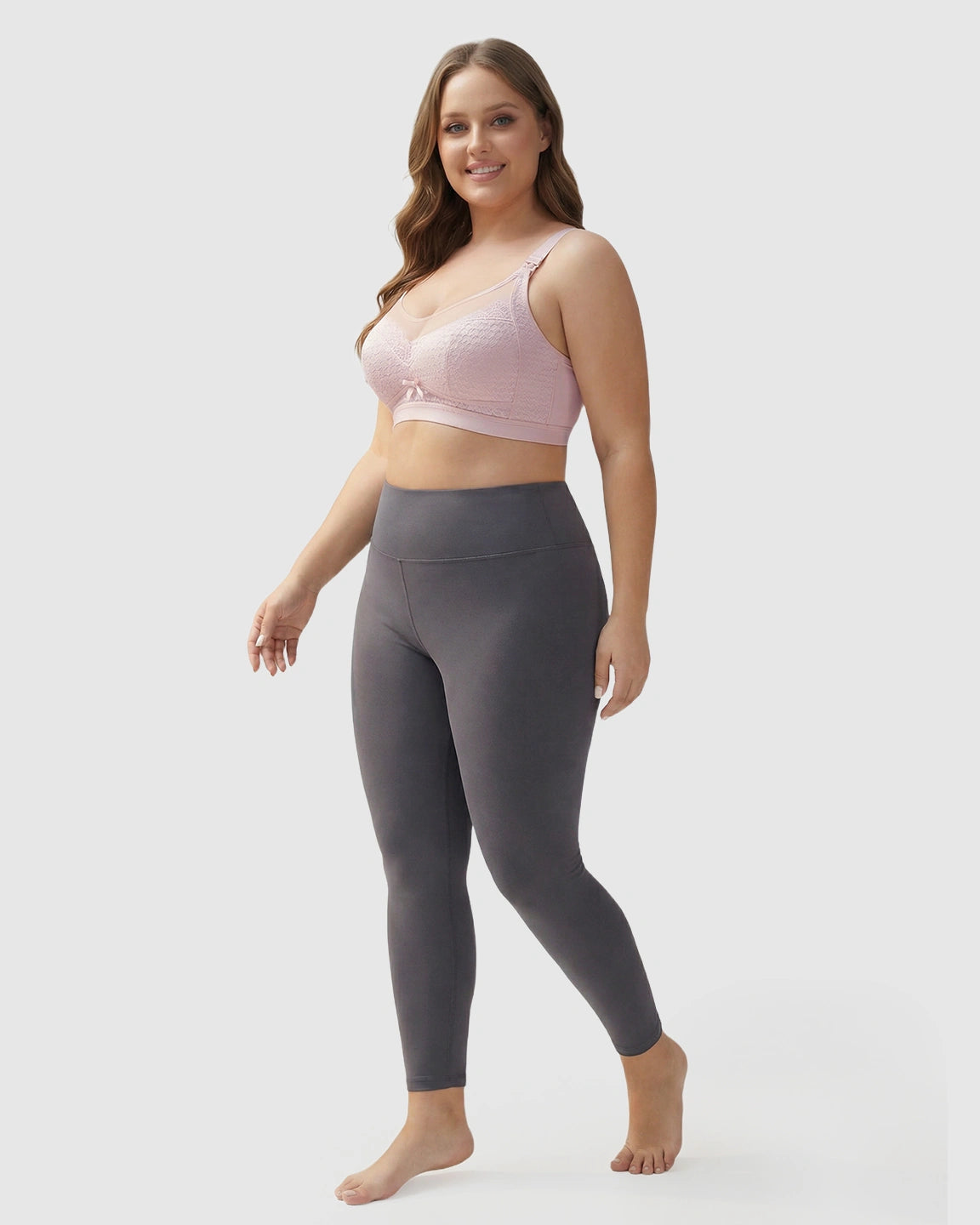 Clip-Down Lace Nursing Bra