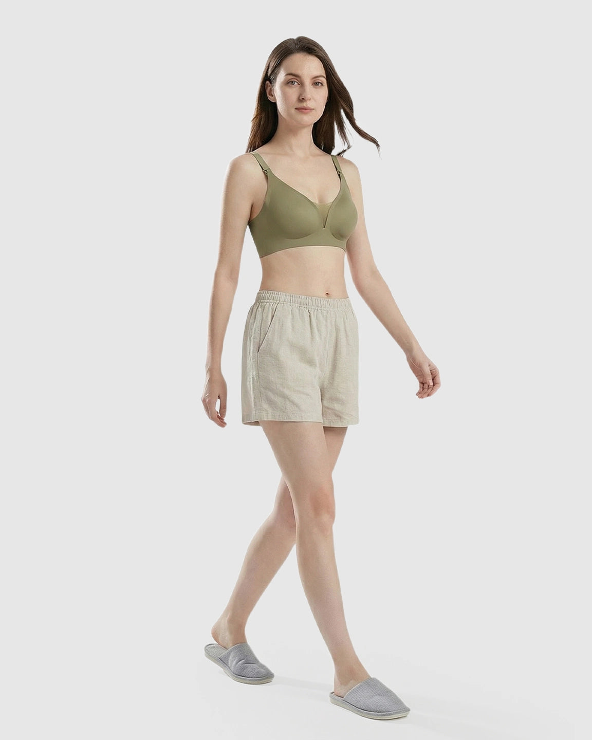 One-Handed Anti-Sagging Supportive Nursing Bra