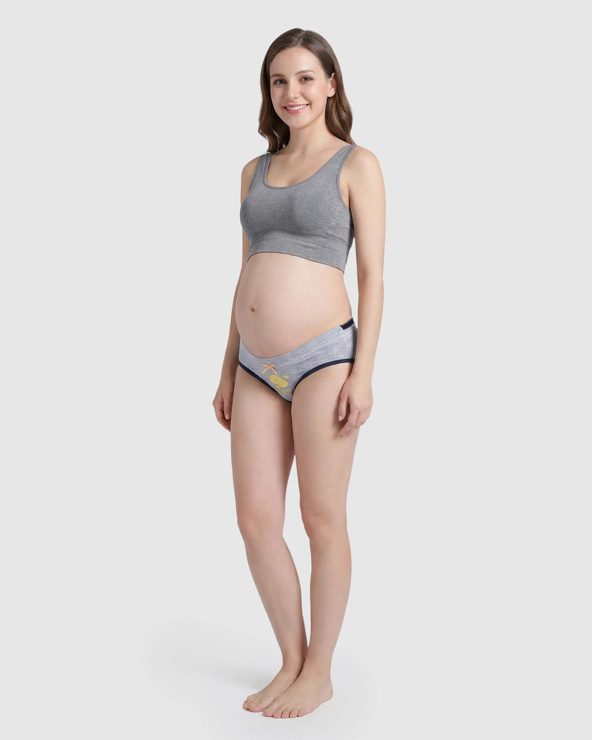 Low-Waist V-Shaped Maternity Panties