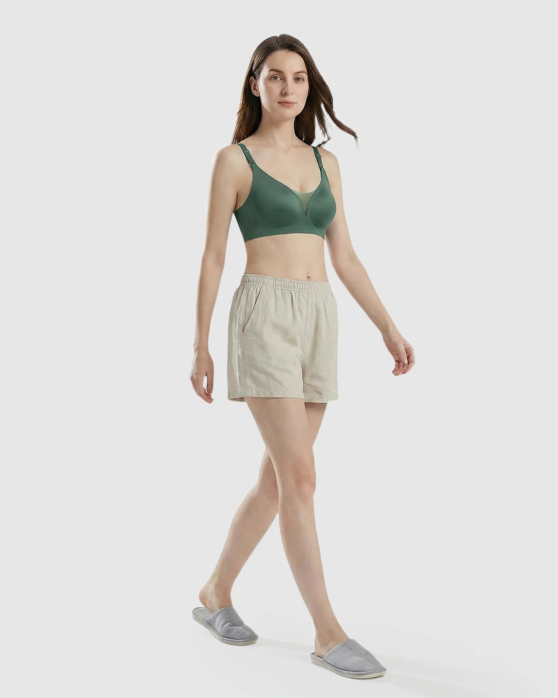 One-Handed Anti-Sagging Supportive Nursing Bra