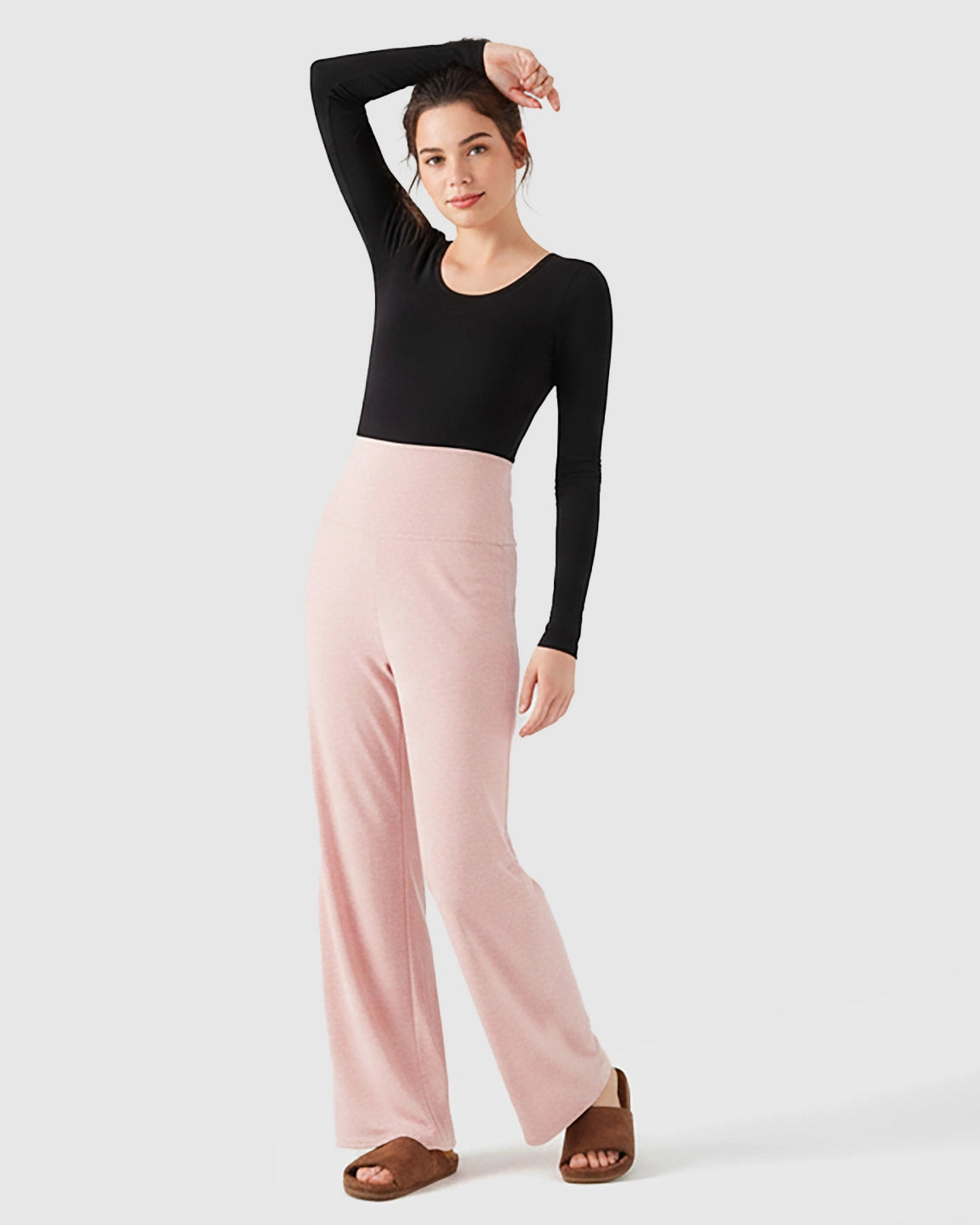 Soft Fleece Relaxed Maternity Pants