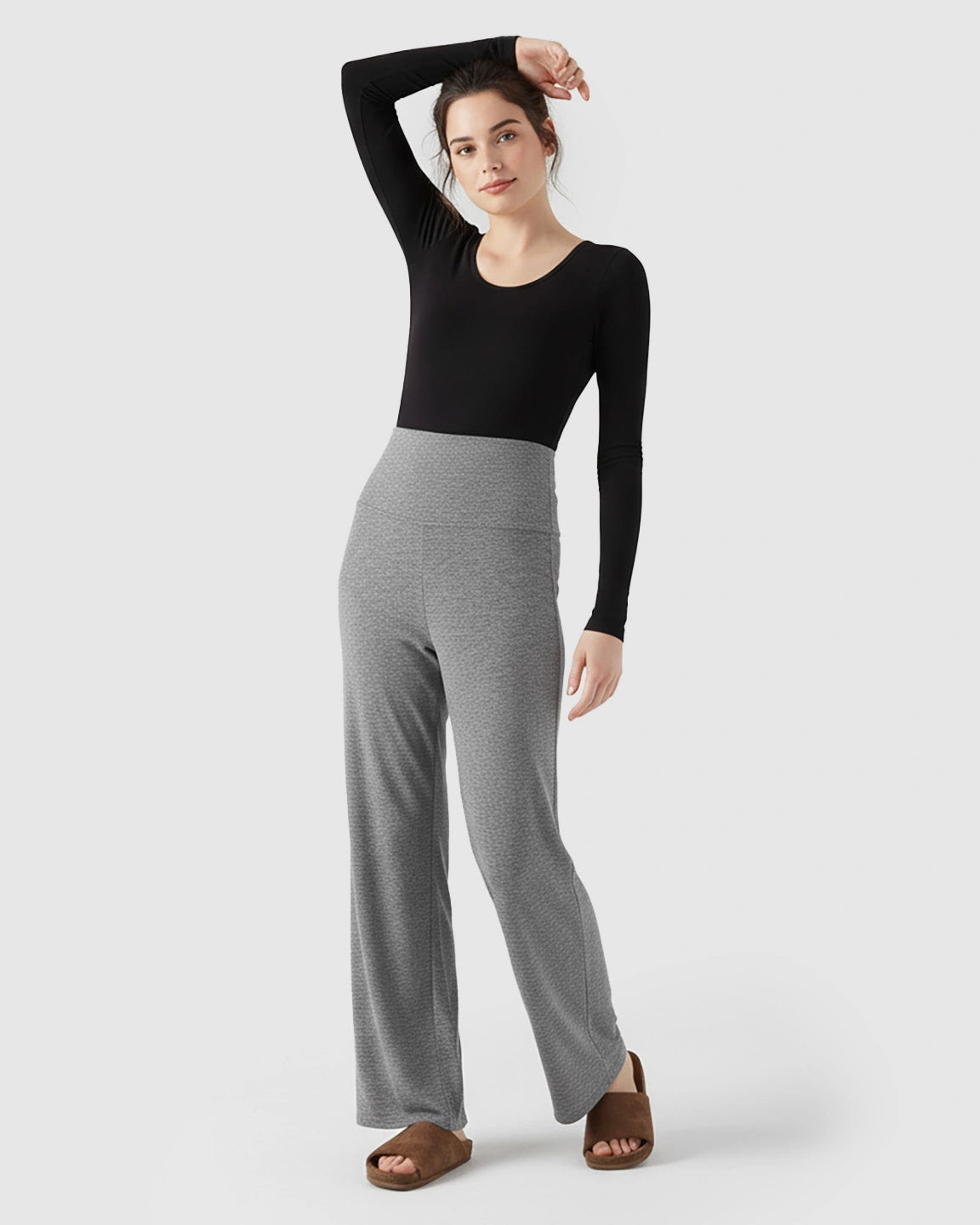 Soft Fleece Relaxed Maternity Pants