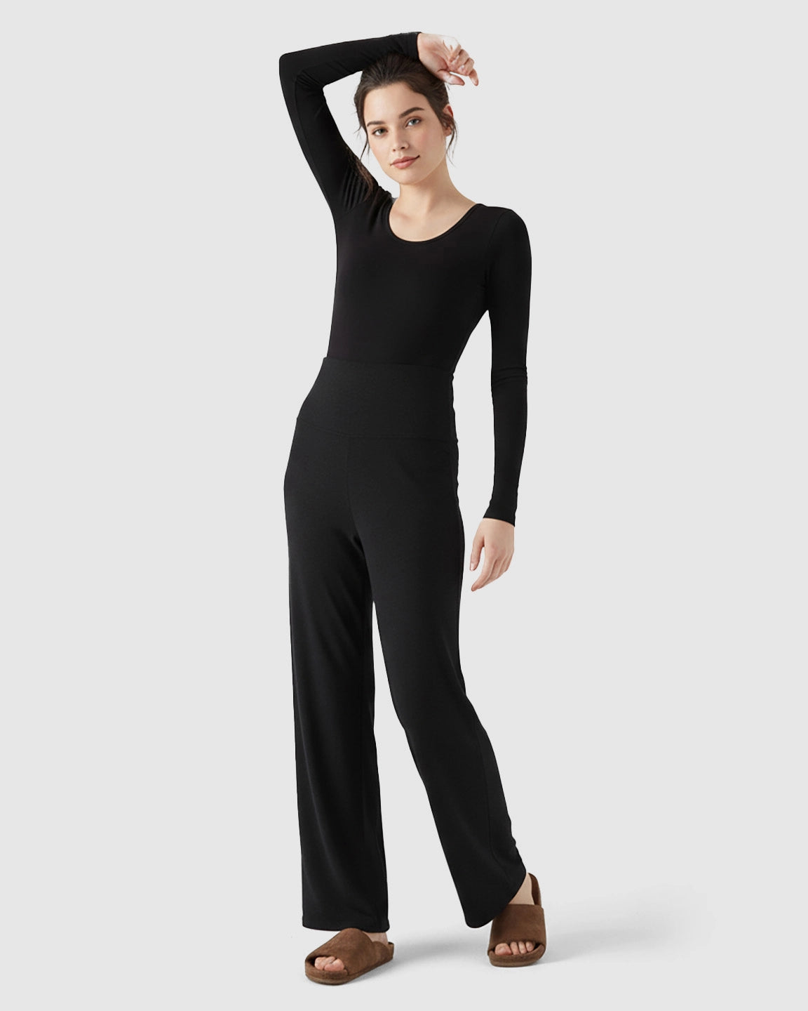 Soft Fleece Relaxed Maternity Pants