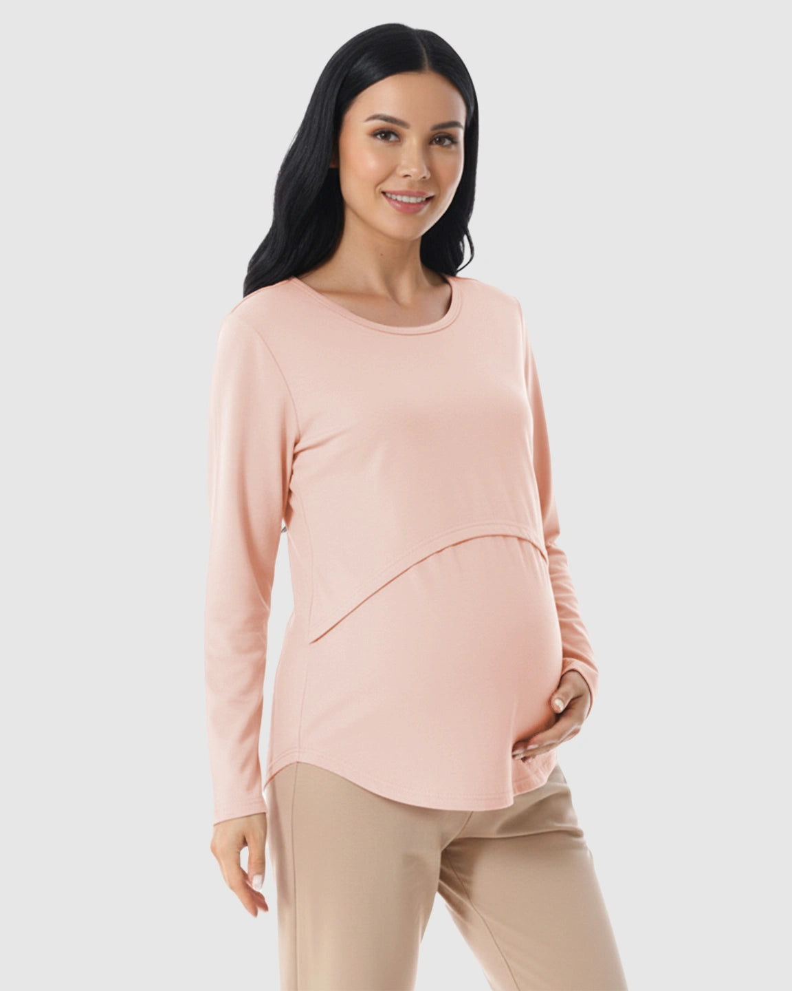 Nursing Access Loose Fit Maternity & Nursing Top