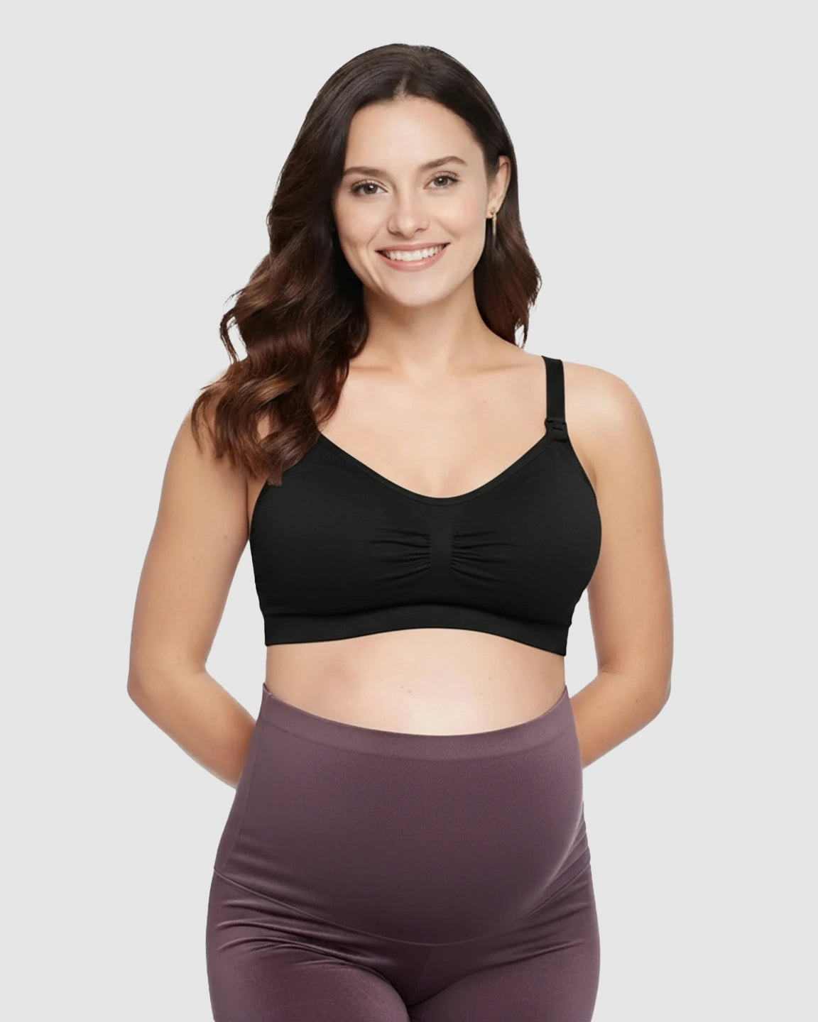 Seamless Soft Stretch Wireless Nursing Bra