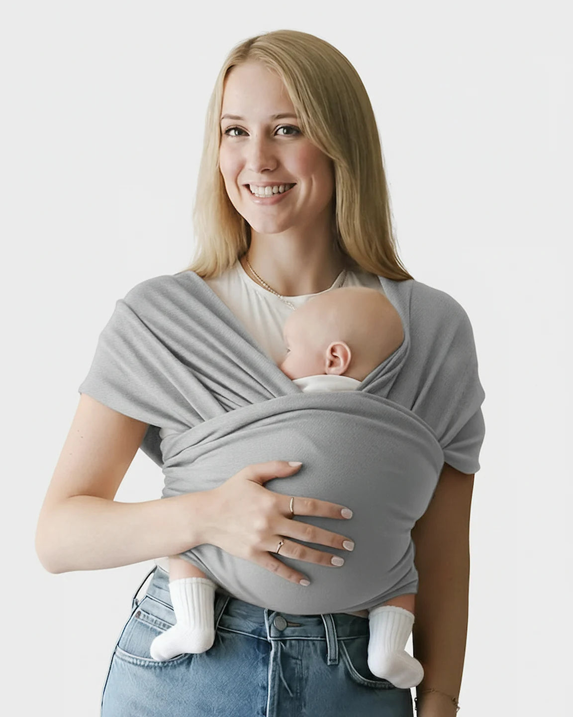 Skin-to-Skin Adjustable Baby Wrap Carrier