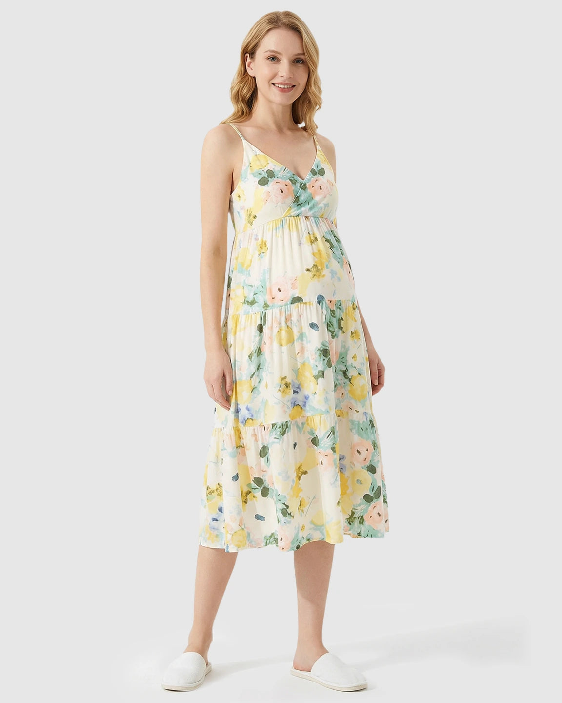 Thin Strapped Loose Fit maternity Nightdress