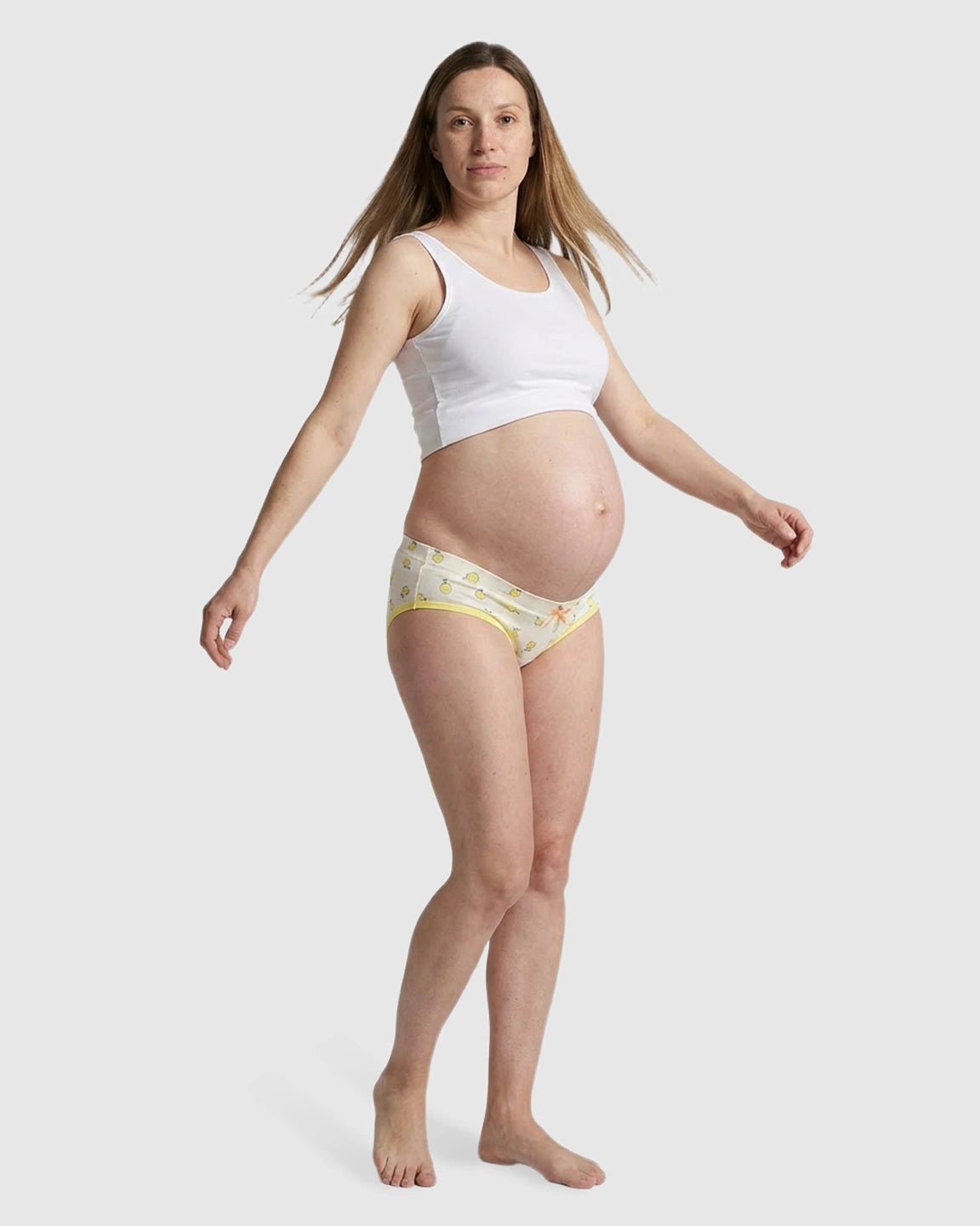 Pure Cotton V-Shaped Maternity Panties