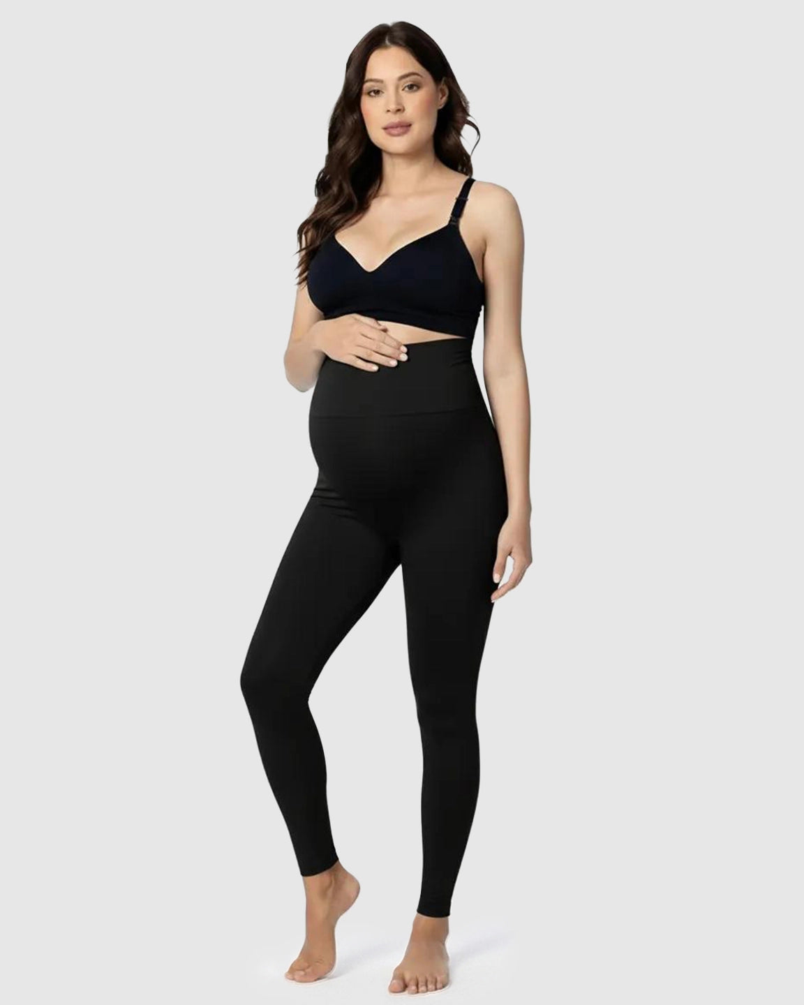 Belly Support Stretch Maternity Leggings