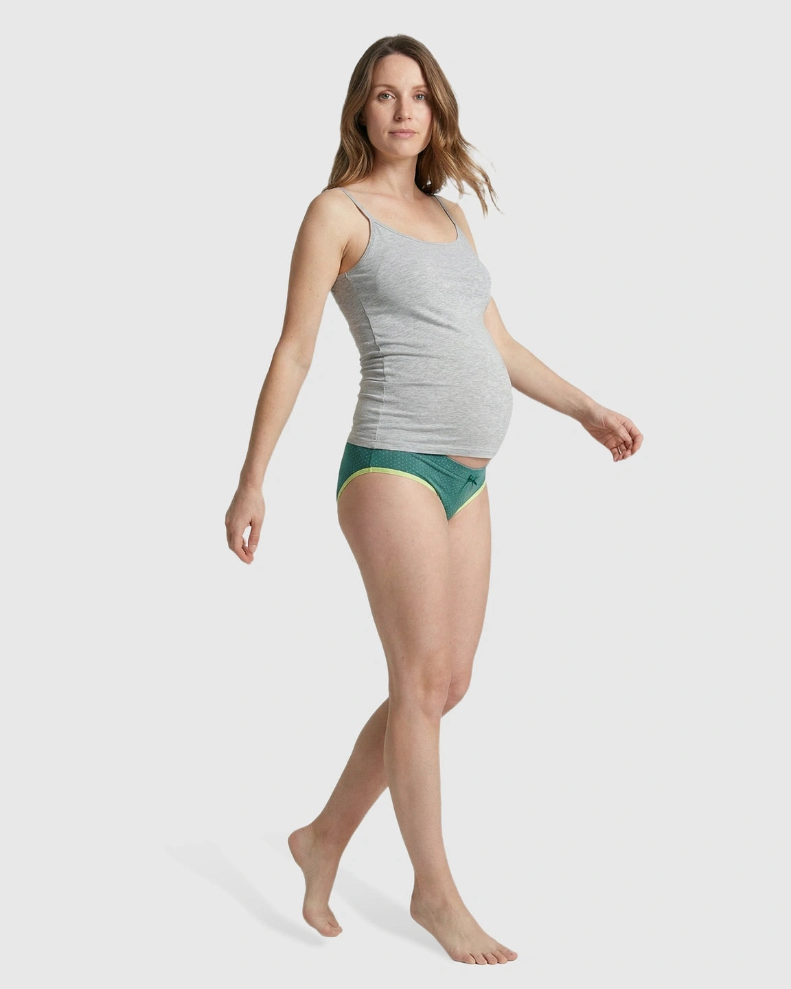 V-Shaped Pure Cotton Maternity Panties