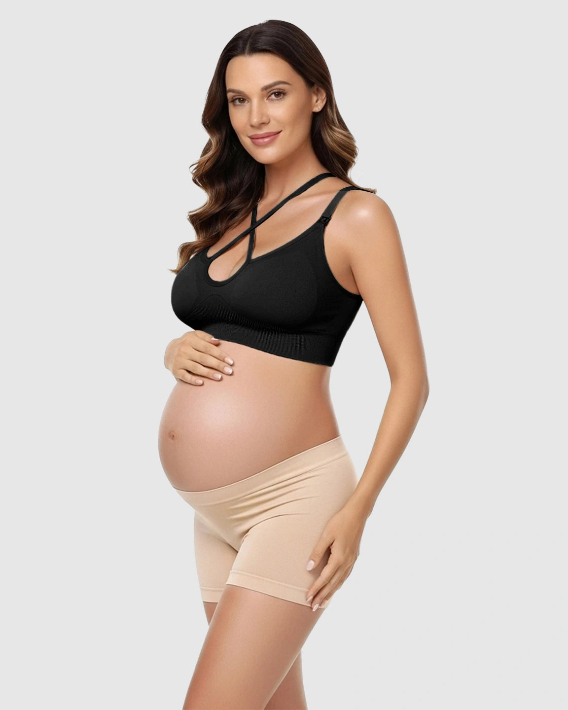 Seamless CrissCross Nursing Bra