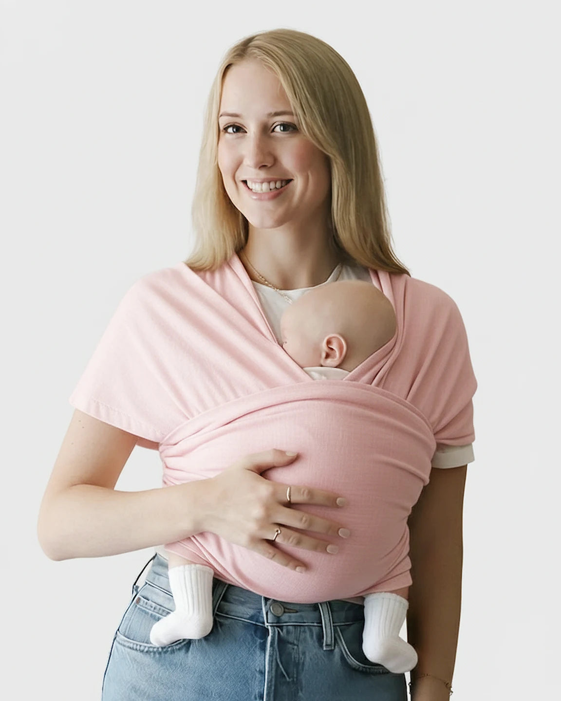 Skin-to-Skin Adjustable Baby Wrap Carrier
