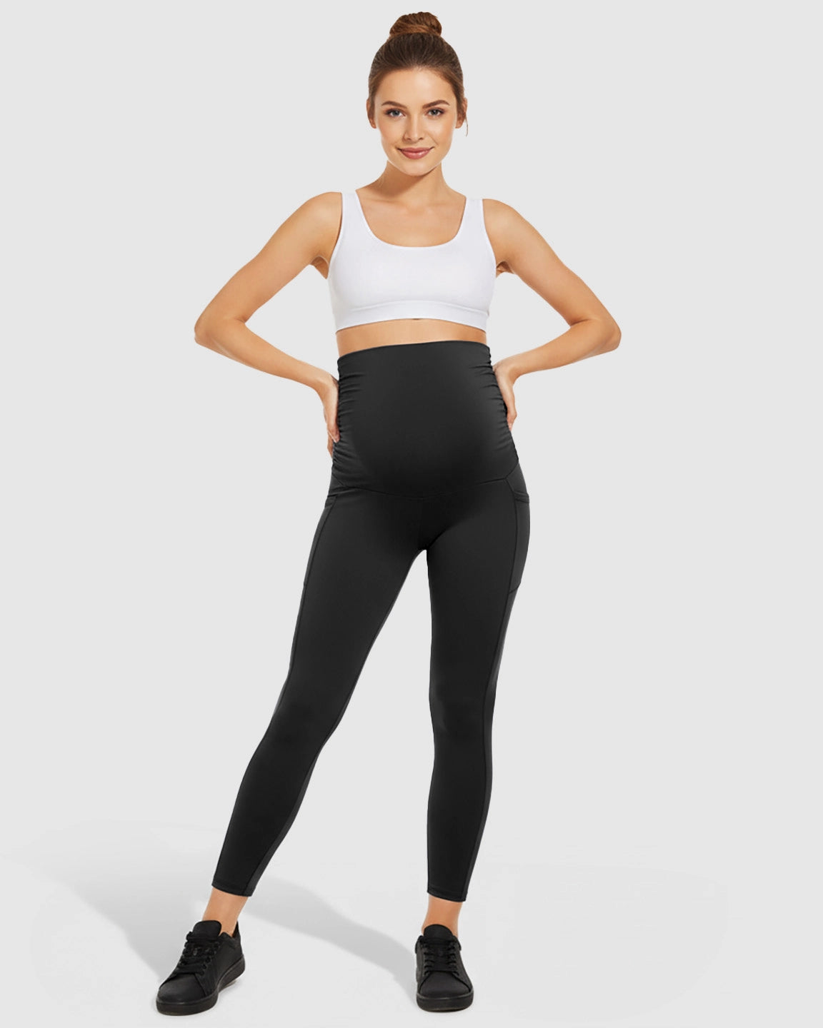 High-Elastic Support Activewear Maternity Leggings