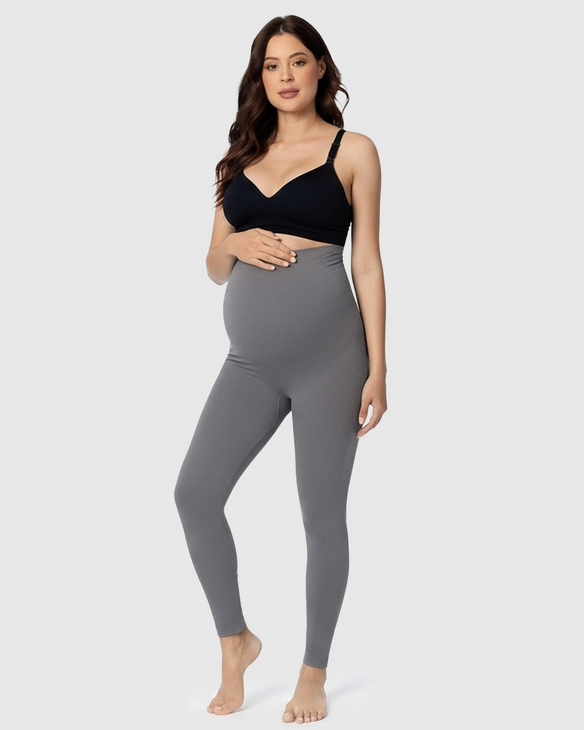 Belly Support Stretch Maternity Leggings