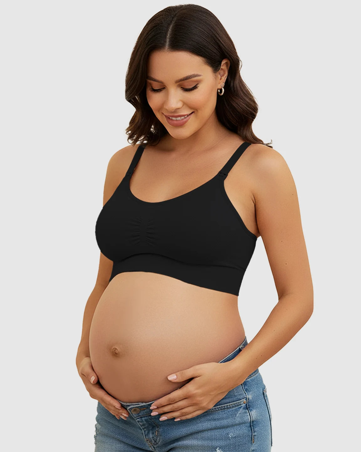 Wireless Front-Closure Maternity Nursing Bra