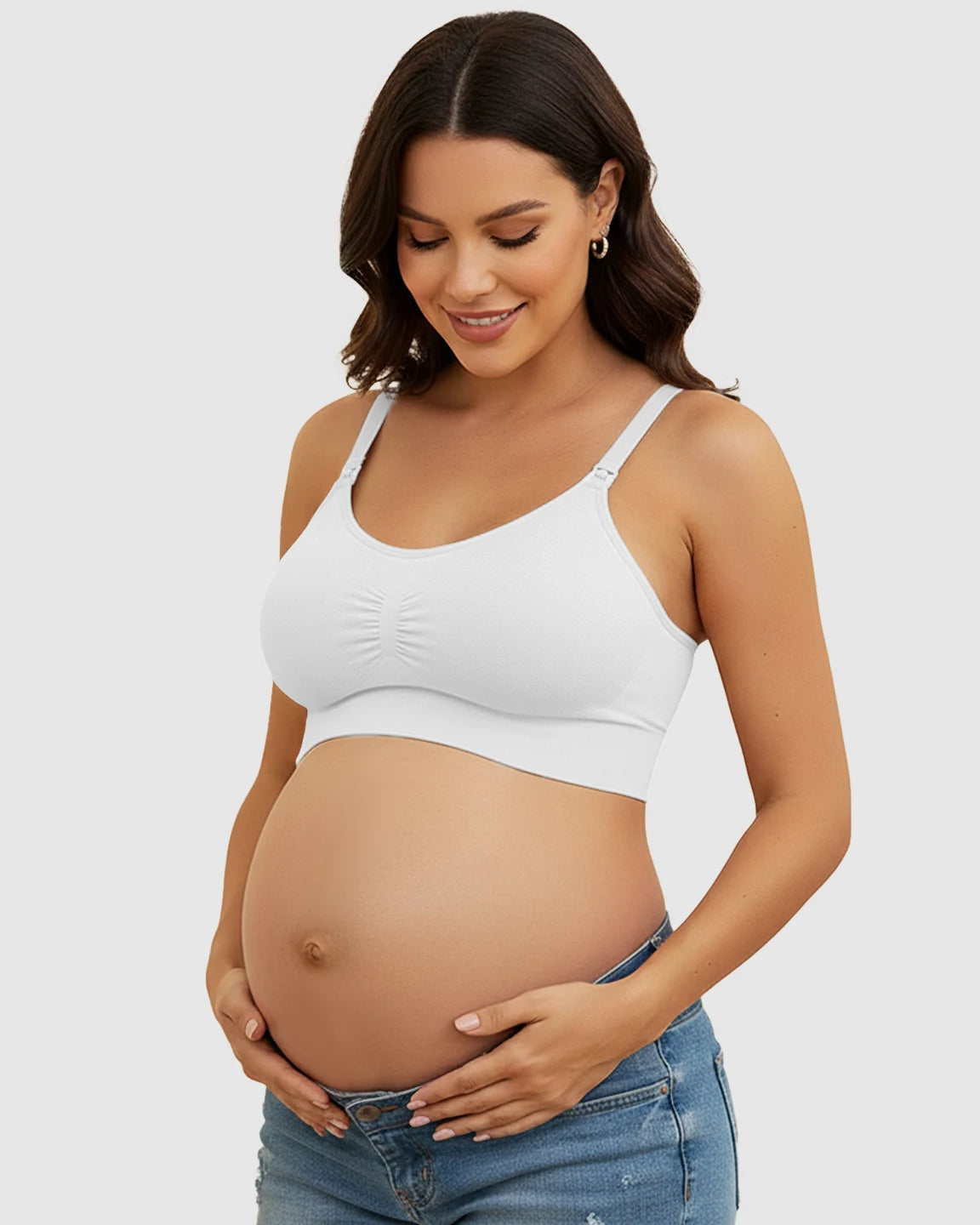 Wireless Front-Closure Maternity Nursing Bra