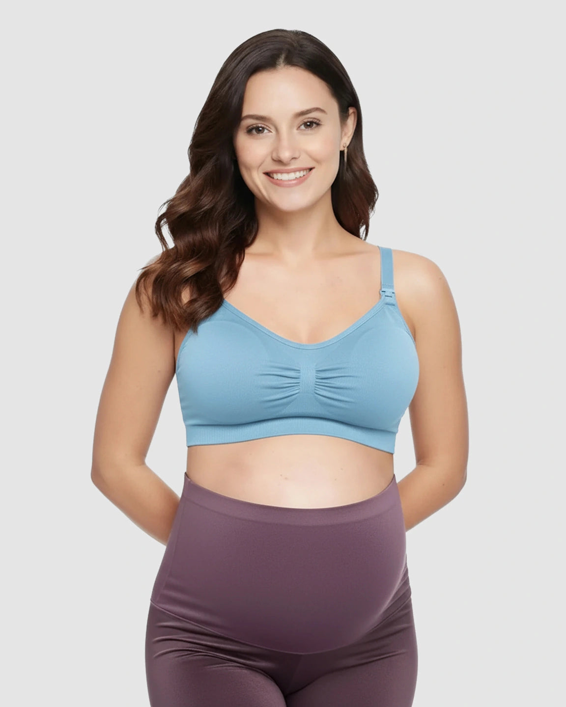 Seamless Soft Stretch Wireless Nursing Bra