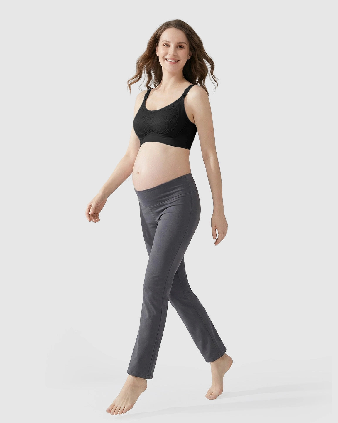 One-Piece Lace Breastfeeding Bra