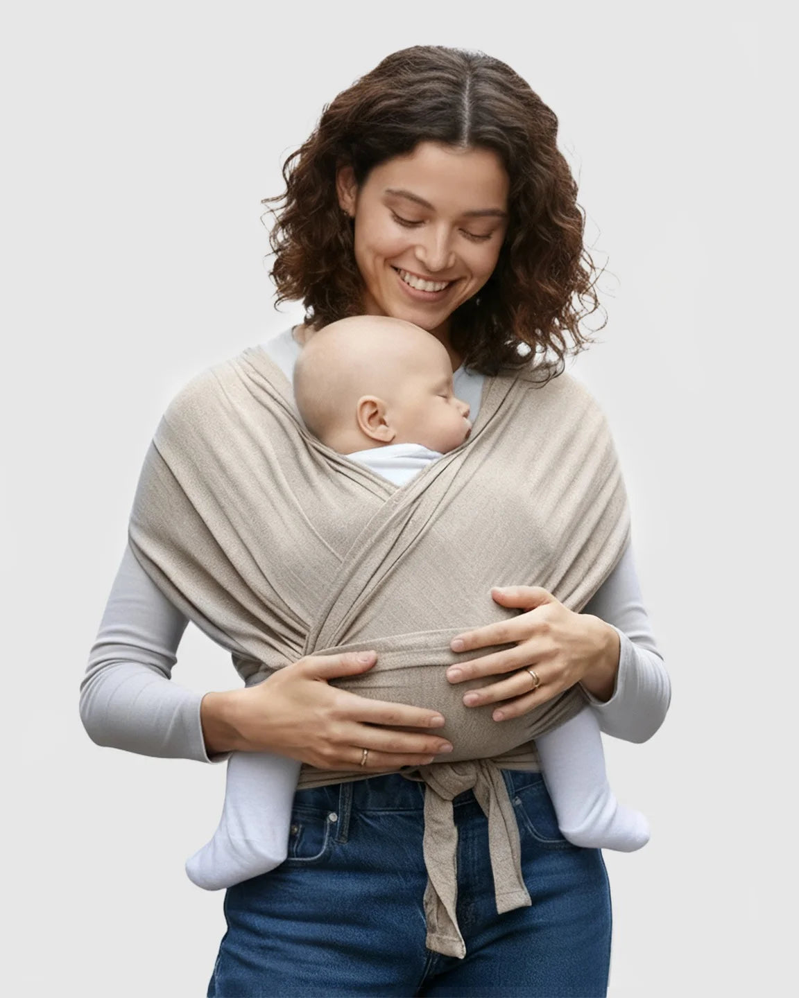 Adjustable Wrap-Style Baby Carrier