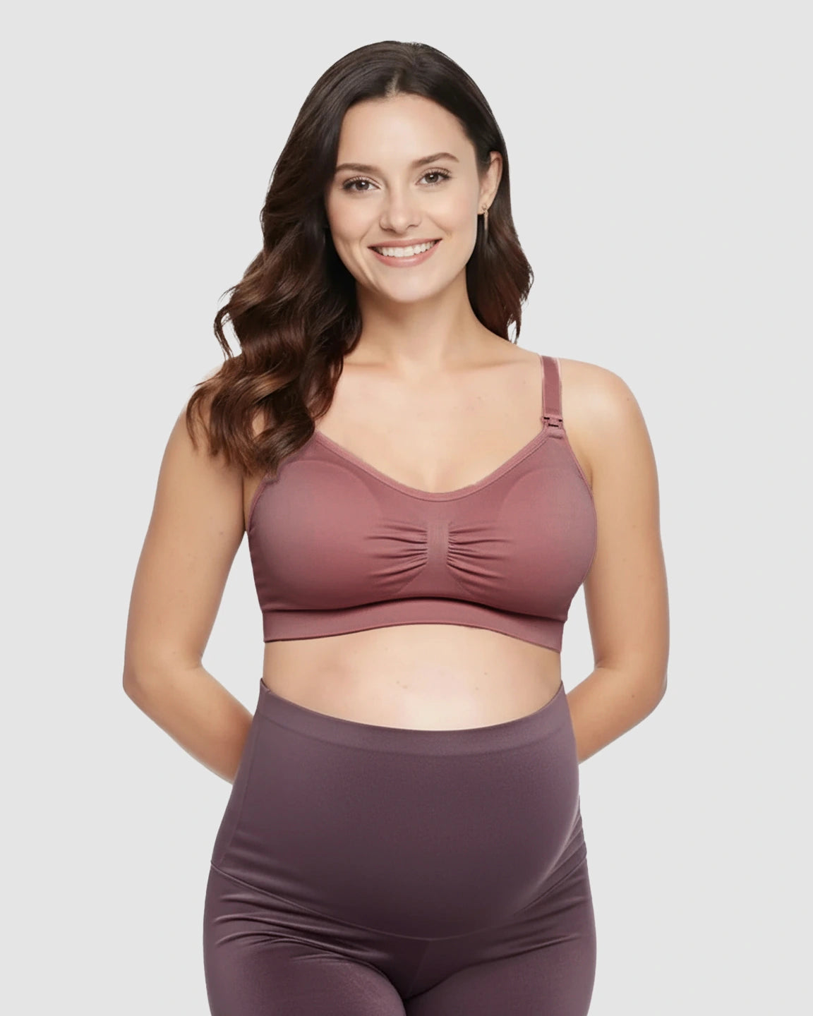 Seamless Soft Stretch Wireless Nursing Bra