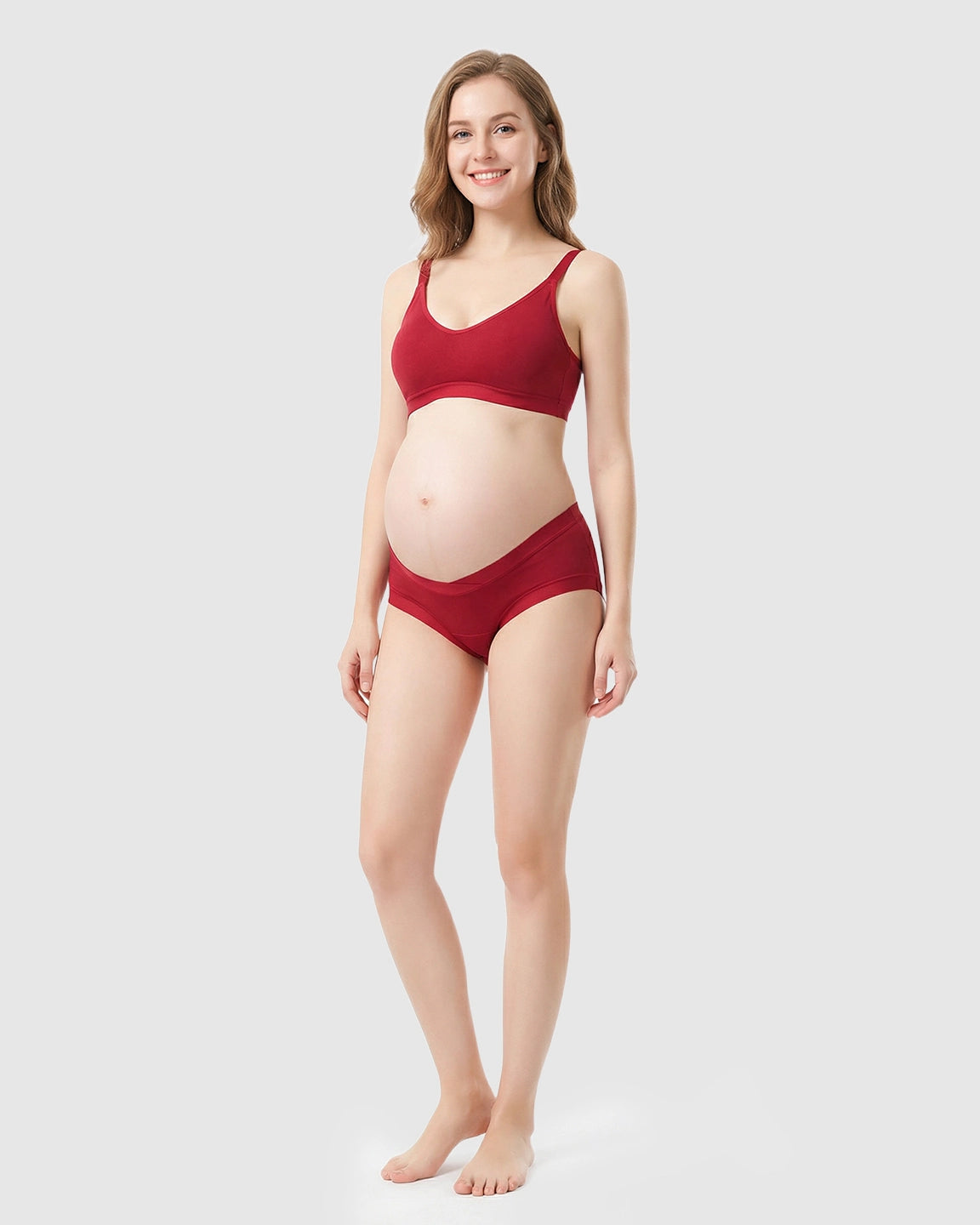 V-Cut Low-Rise Maternity Brief