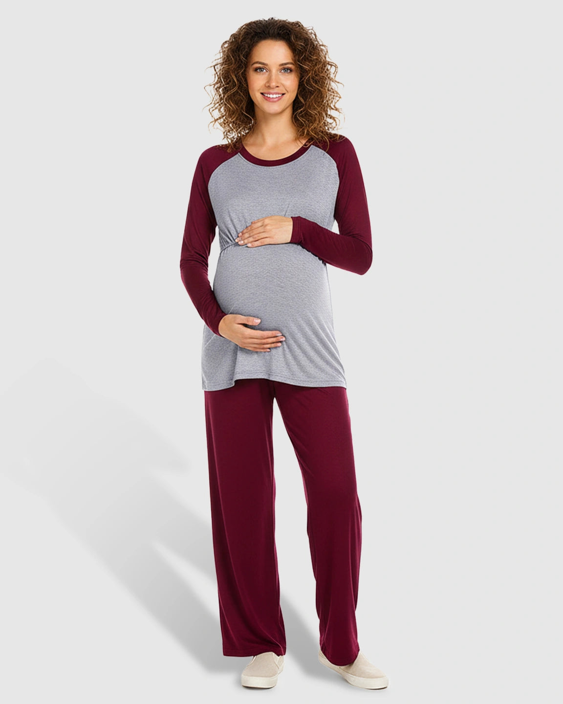 Soft Stretch Nursing Maternity Sleepwear Set