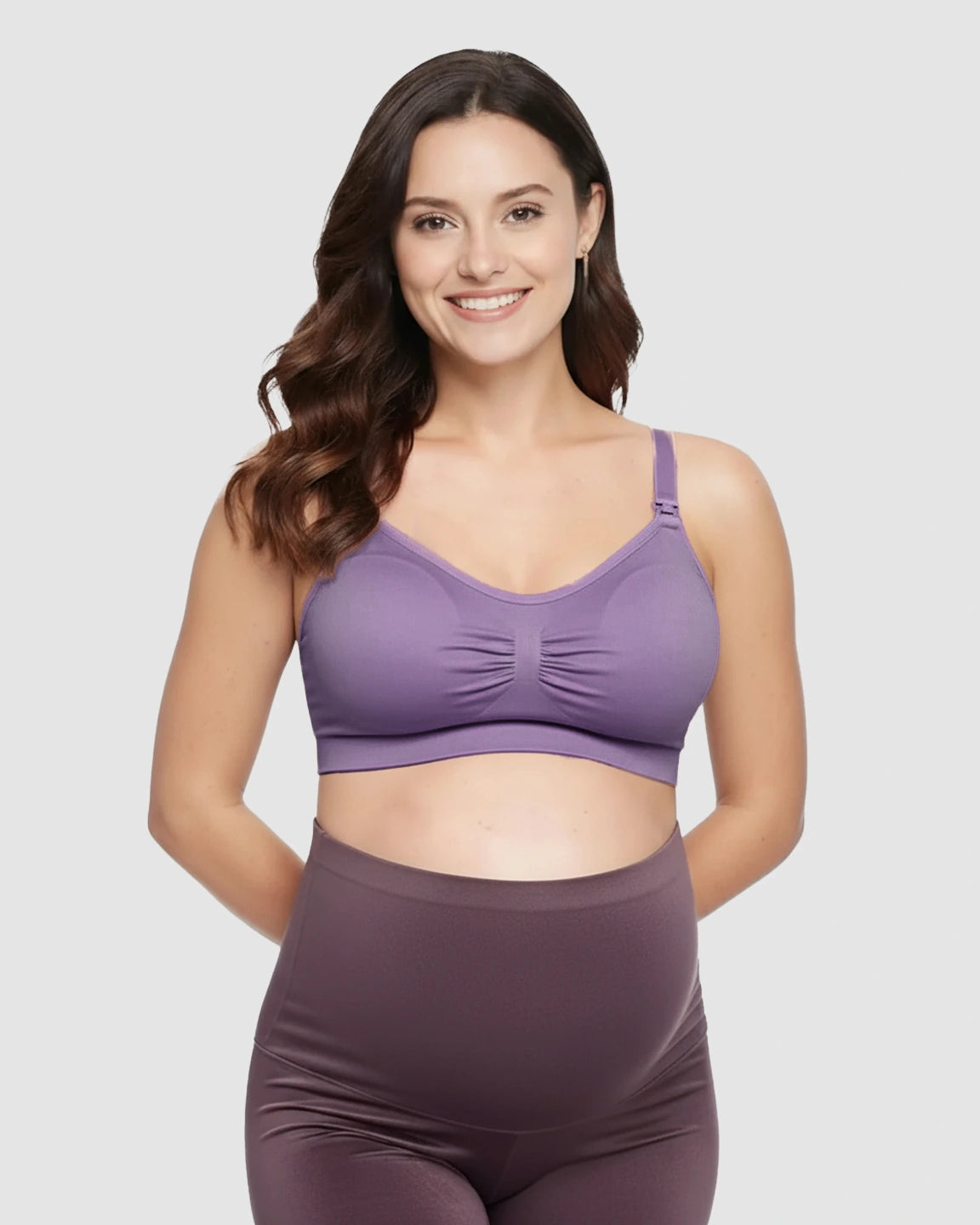 Seamless Soft Stretch Wireless Nursing Bra
