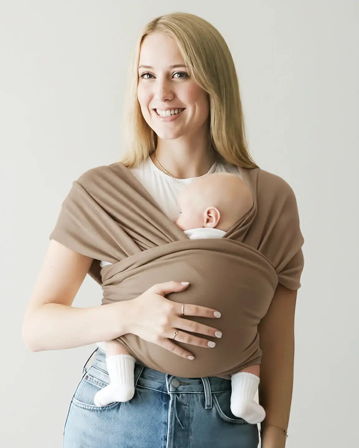 Skin-to-Skin Adjustable Baby Wrap Carrier