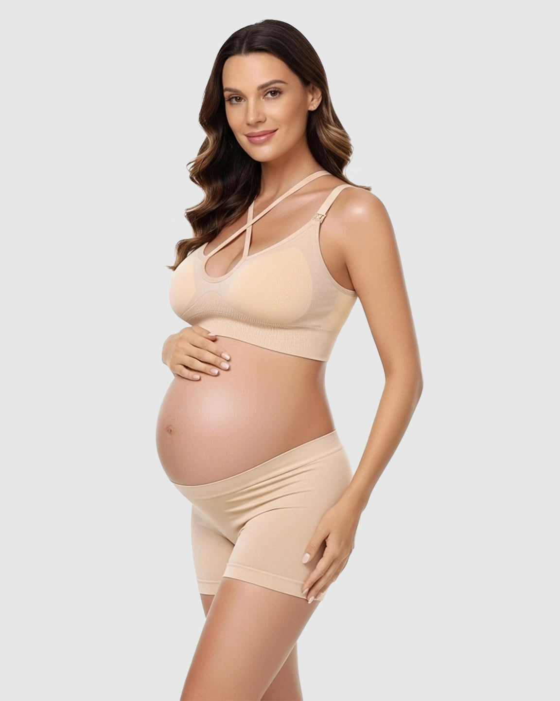 Seamless CrissCross Nursing Bra