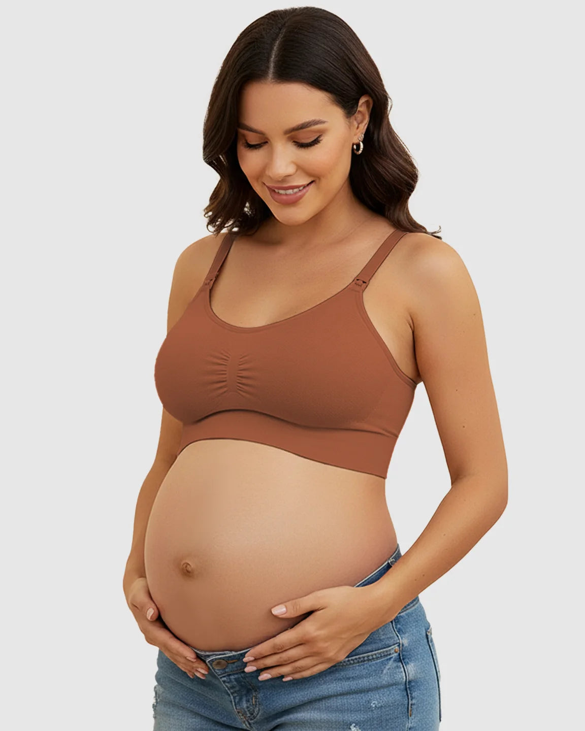 Wireless Front-Closure Maternity Nursing Bra