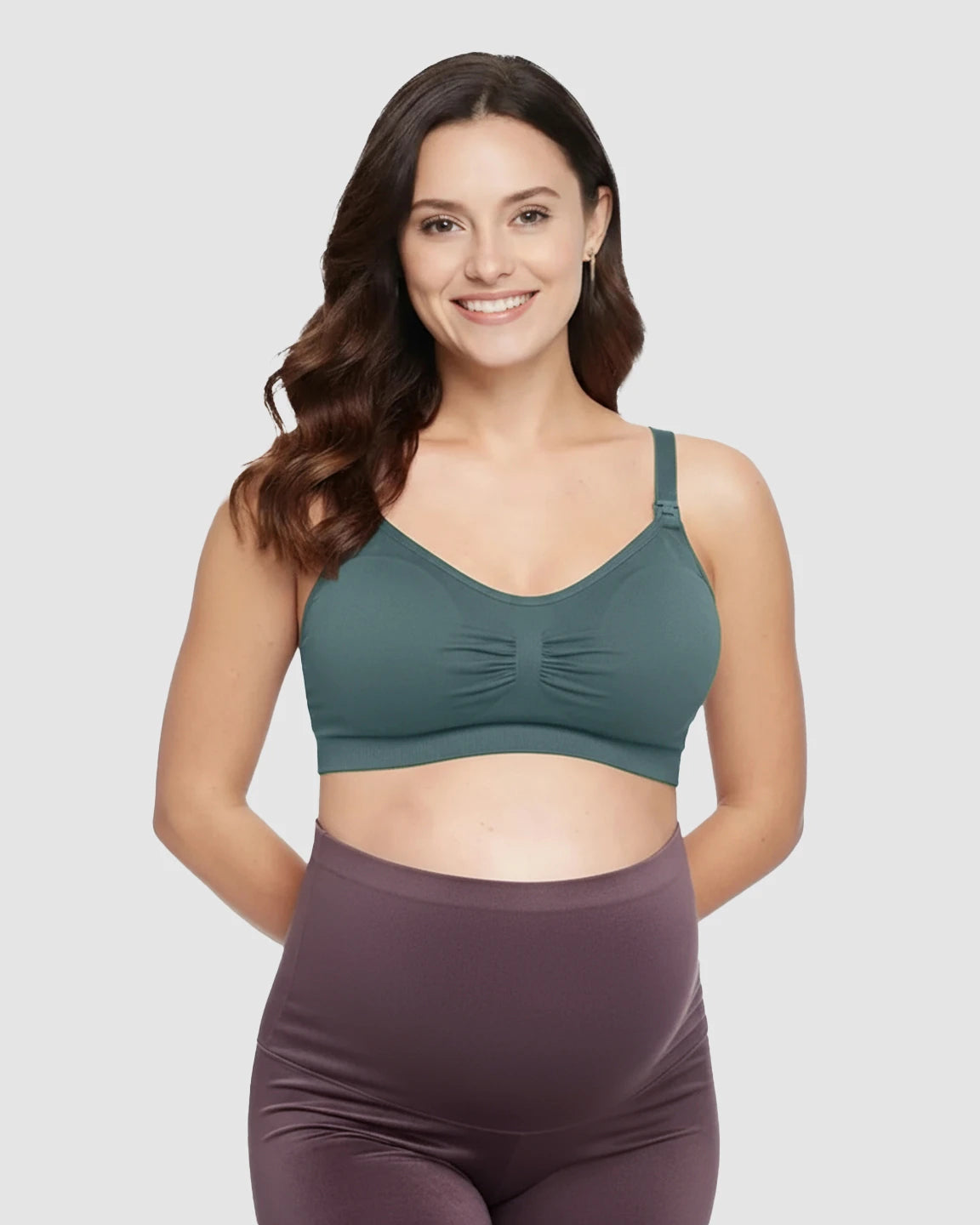 Seamless Soft Stretch Wireless Nursing Bra