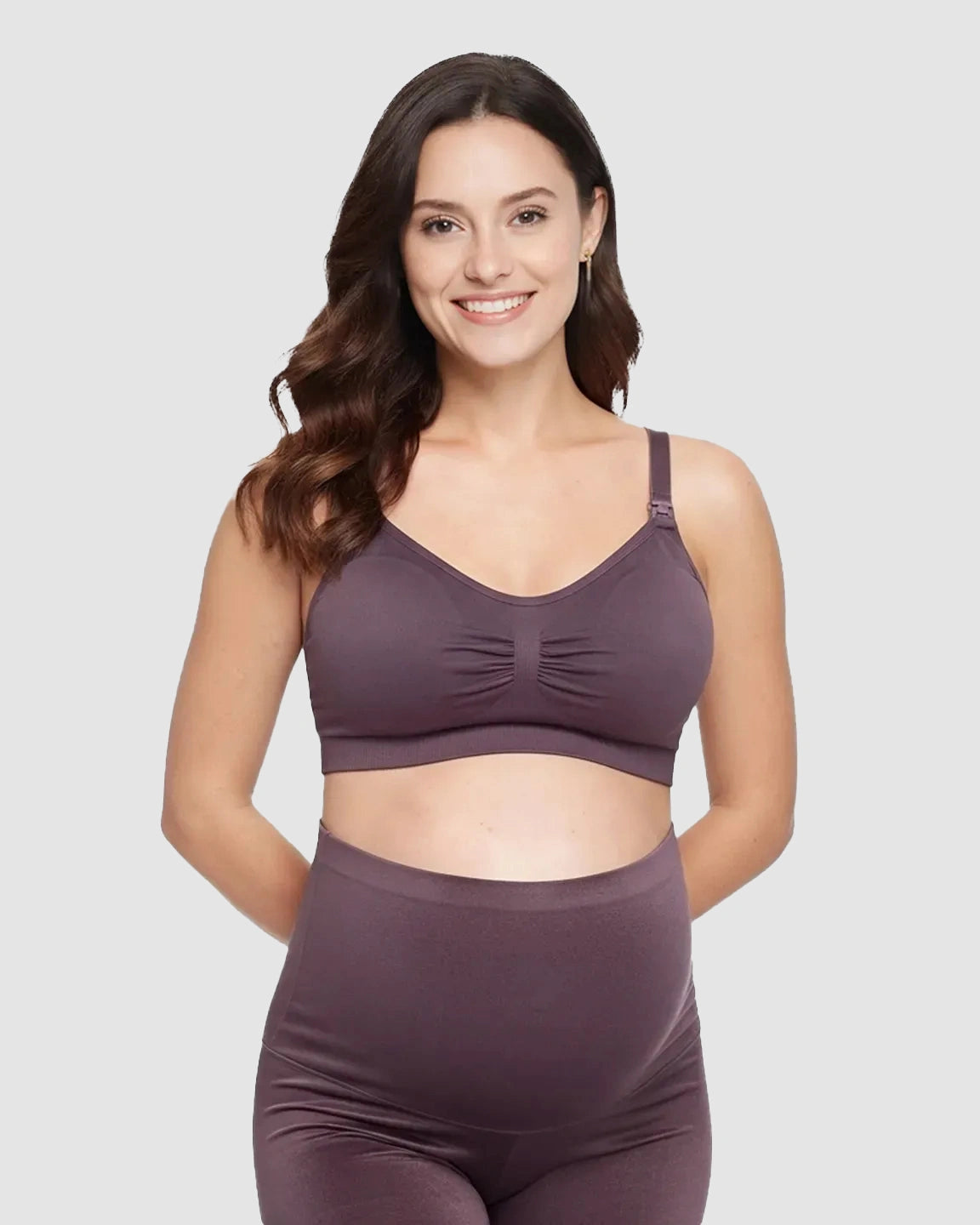 Seamless Soft Stretch Wireless Nursing Bra