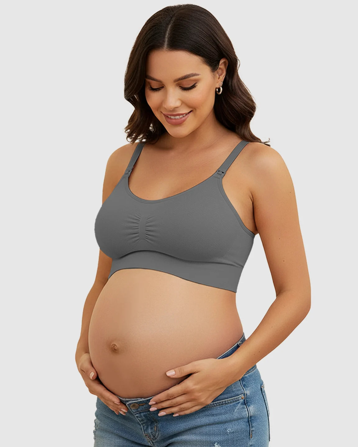 Wireless Front-Closure Maternity Nursing Bra