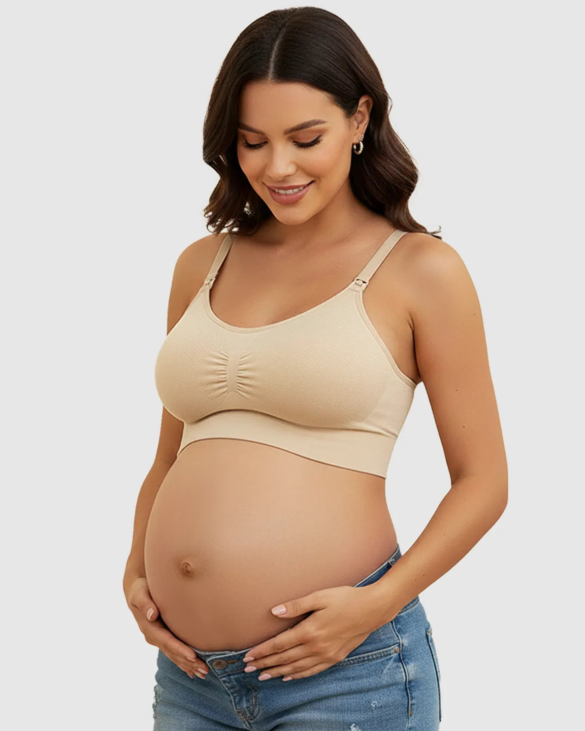 Wireless Front-Closure Maternity Nursing Bra