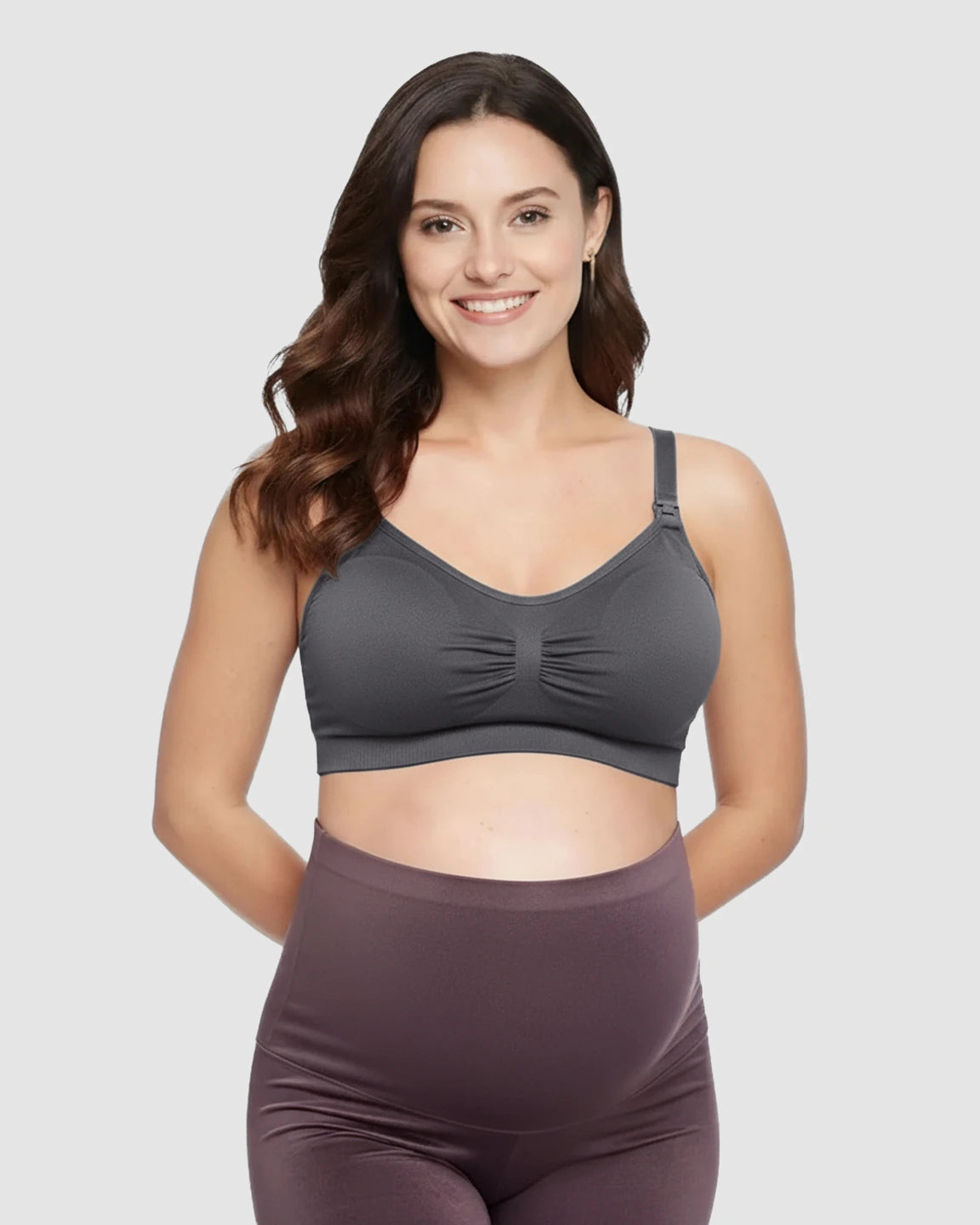 Seamless Soft Stretch Wireless Nursing Bra