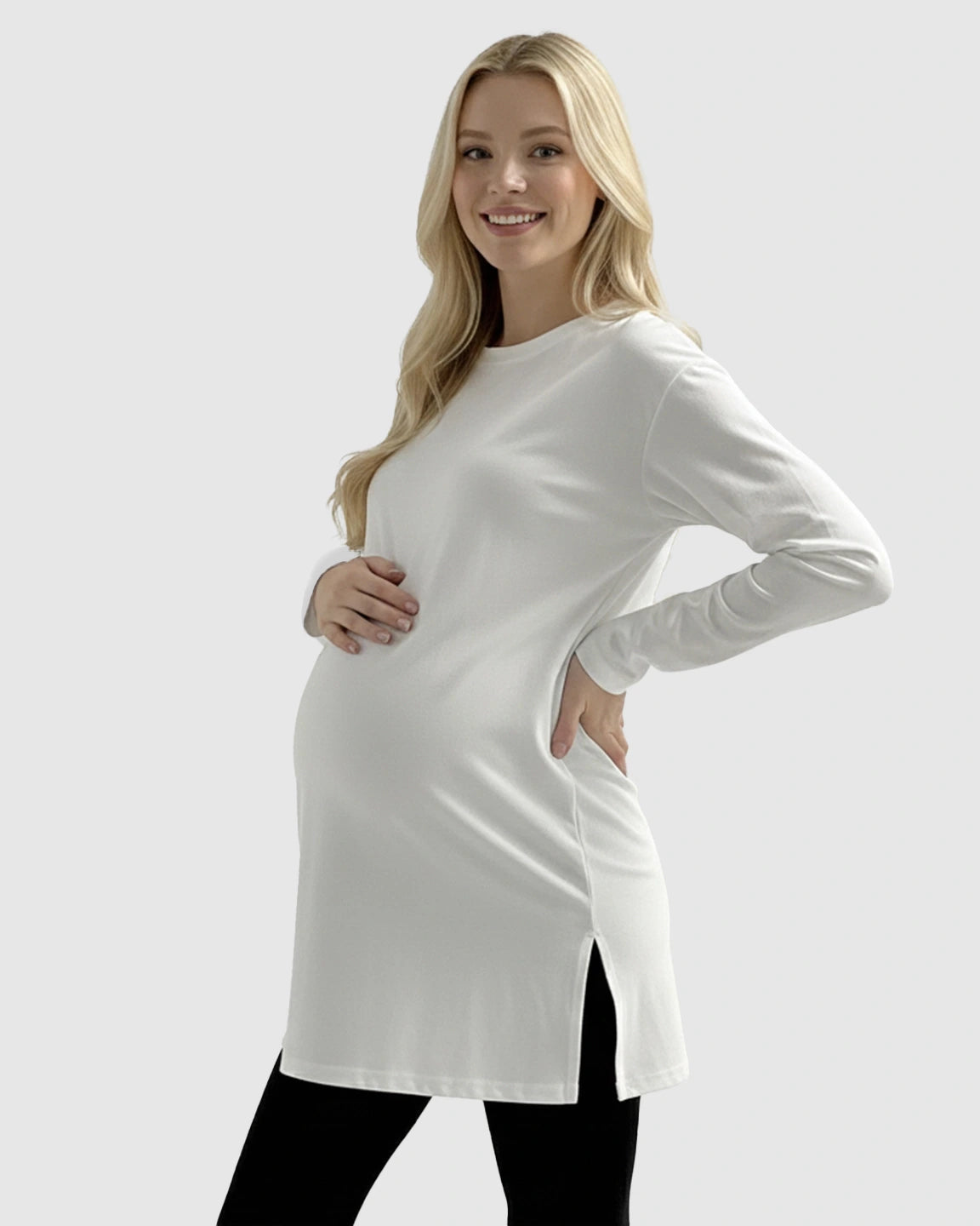 Soft Cotton Maternity Top