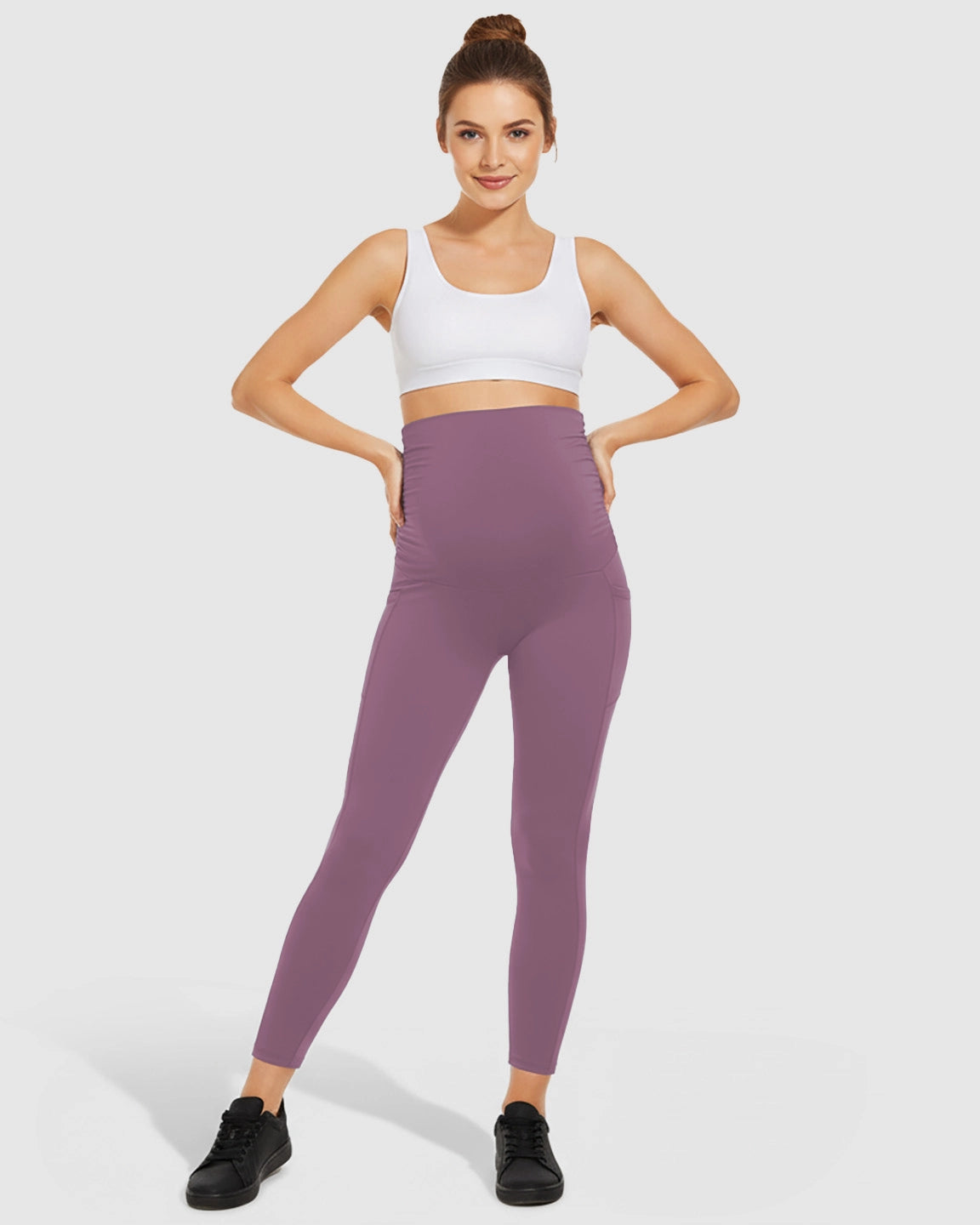 High-Elastic Support Activewear Maternity Leggings