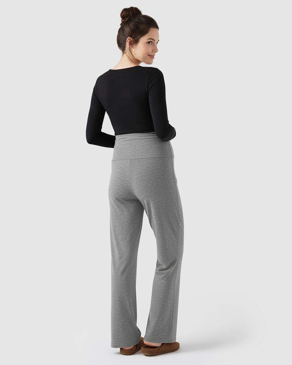 Soft Fleece Relaxed Maternity Pants