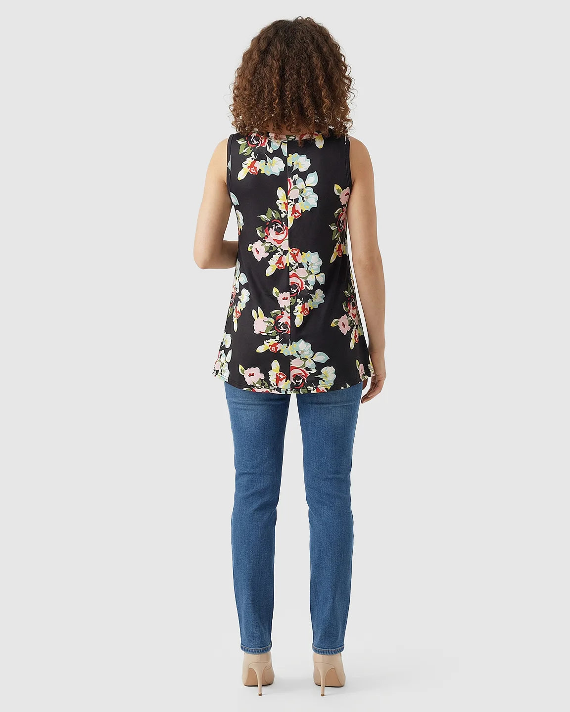 Easy-Nursing Floral Maternity Top