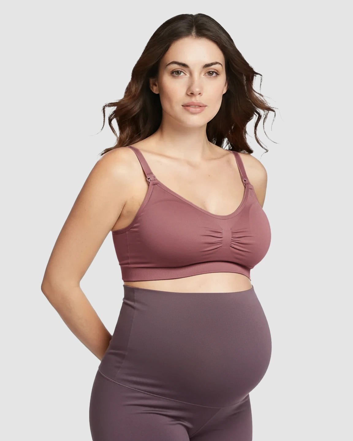 Seamless Soft Stretch Wireless Nursing Bra
