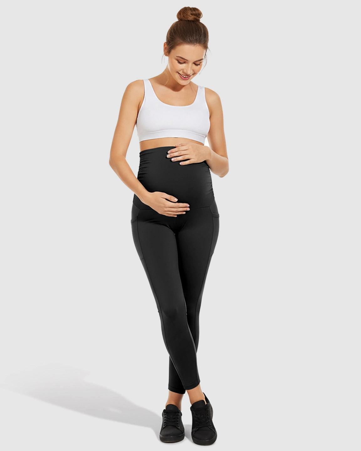 High-Elastic Support Activewear Maternity Leggings