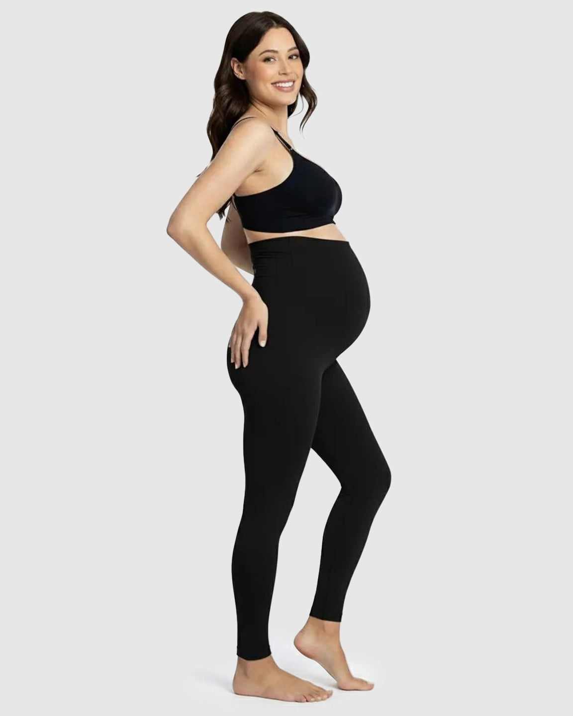 Belly Support Stretch Maternity Leggings