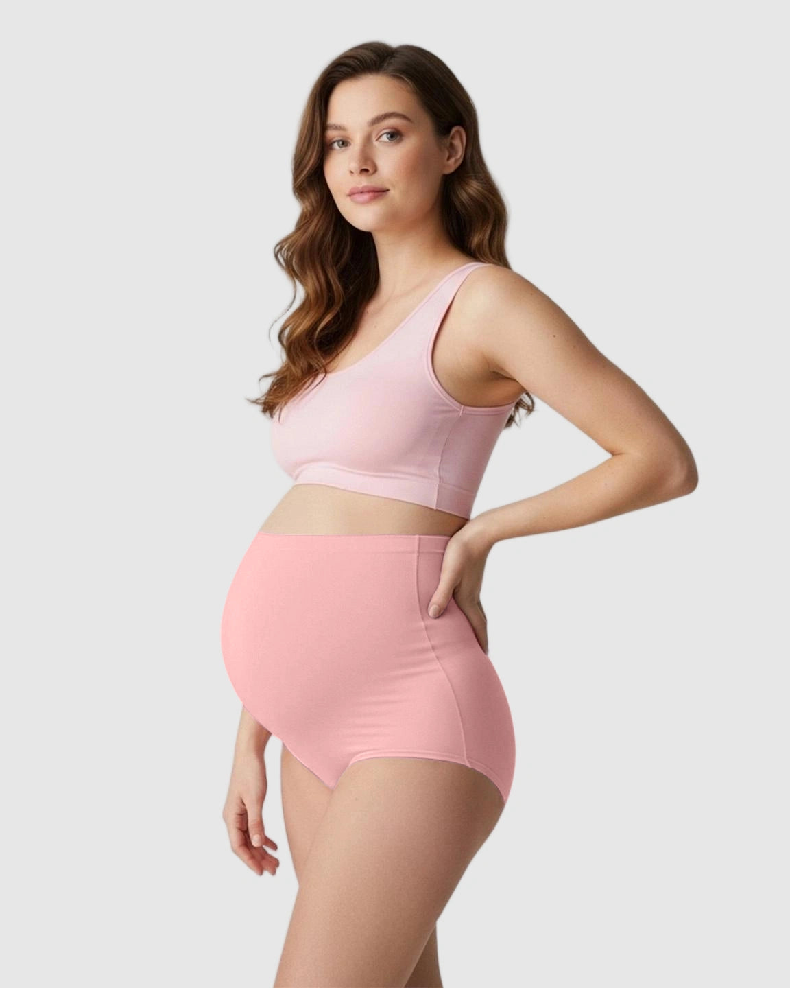 High-Waist Cotton Support Maternity Panties