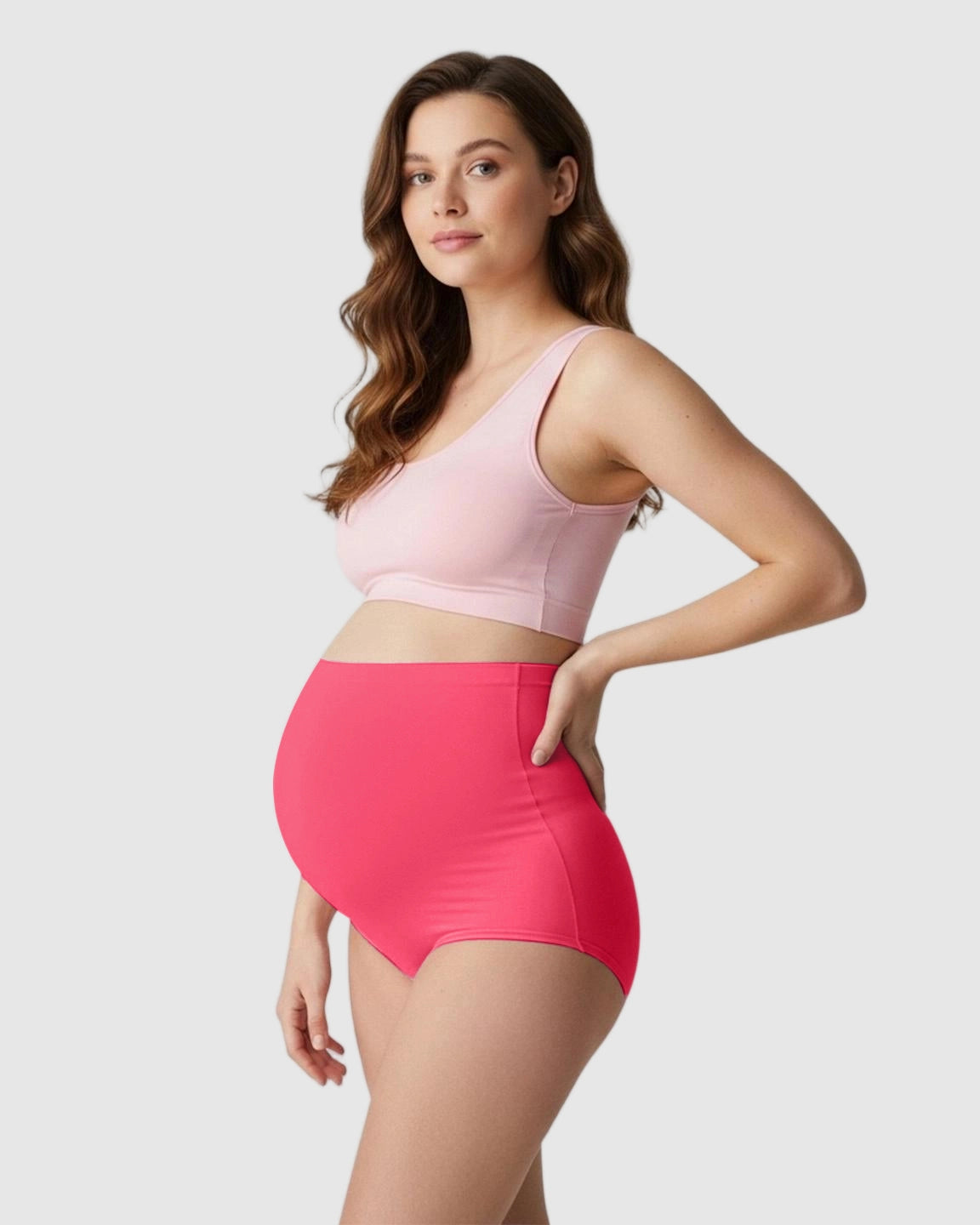 High-Waist Cotton Support Maternity Panties