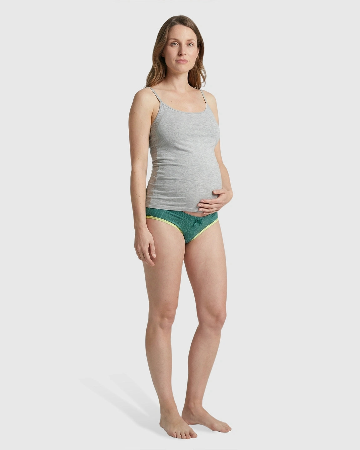 V-Shaped Pure Cotton Maternity Panties