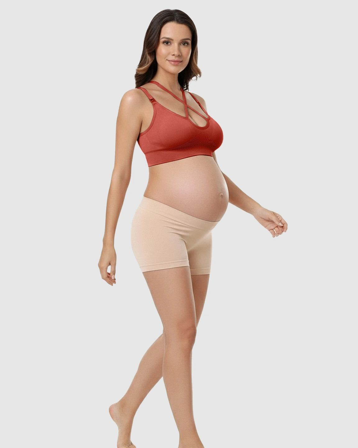 Seamless CrissCross Nursing Bra